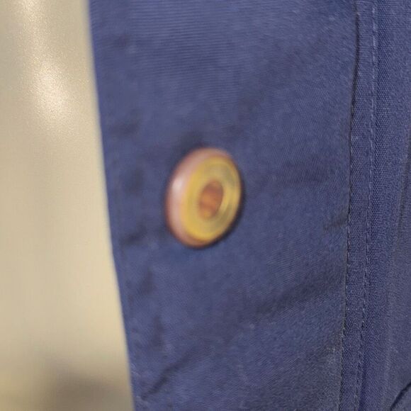 Vintage Blue Severn London Fog Mens Insulated Parka Coat Size Medium - Picture 4 of 13